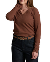 KÜHL Womens Verona V-Neck Long Sleeve T-Shirt