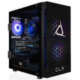 CLX SET Gaming Desktop - Intel Core i7 12700F 2.1GHz 12-Core Processor, 16GB DDR4 Memory, GeForce RTX 3070 8GB GDDR6 Graphics, 500GB M.2 NVMe SSD, 2TB HDD, WiFi, Black CLX Edition Spear MicroATX Tower RGB Fans, Windows 11 Home 64-bit