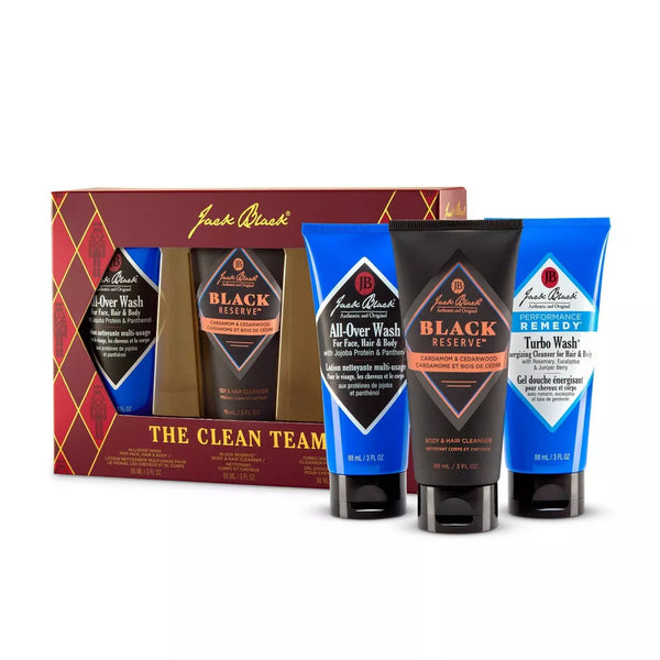 Jack Black The Clean Team Skincare Gift Set