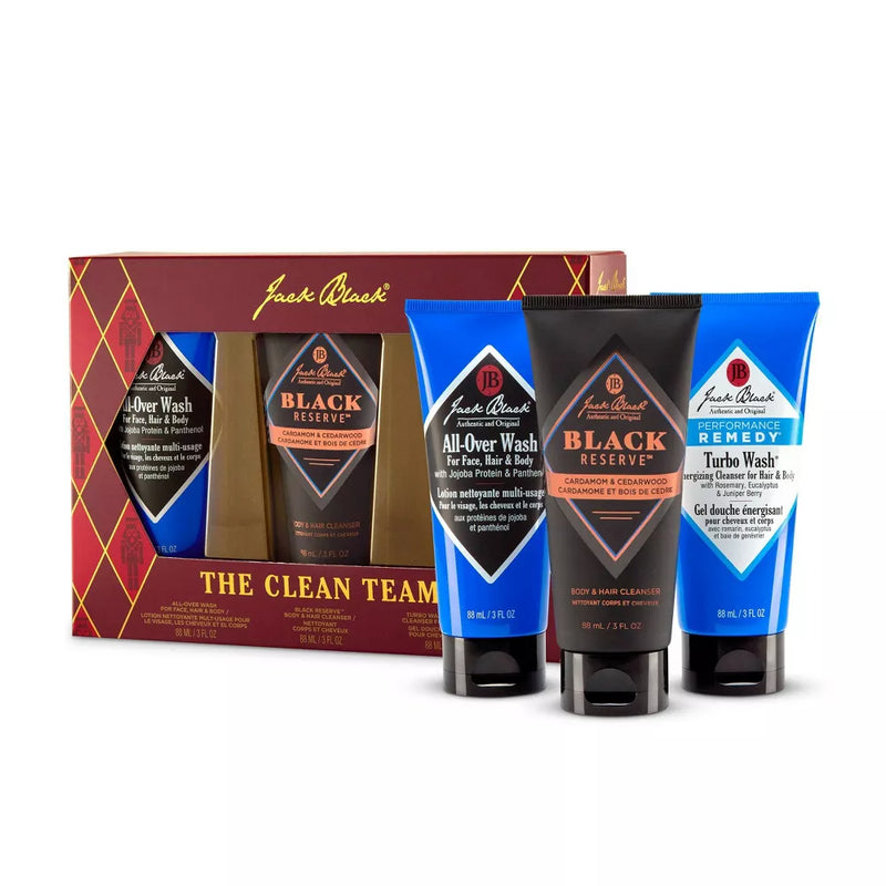 Jack Black The Clean Team Skincare Gift Set