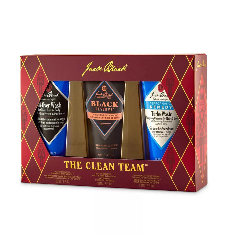 Jack Black The Clean Team Skincare Gift Set