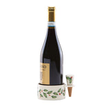 Lenox Hosting The Holidays Wine Coaster & Stopper Set