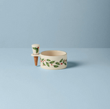 Lenox Hosting The Holidays Wine Coaster & Stopper Set