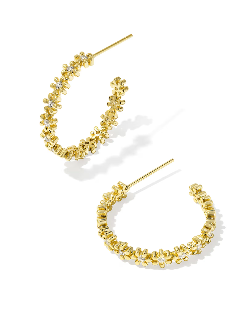 Kendra Scott Nydia Gold Hoop Earrings