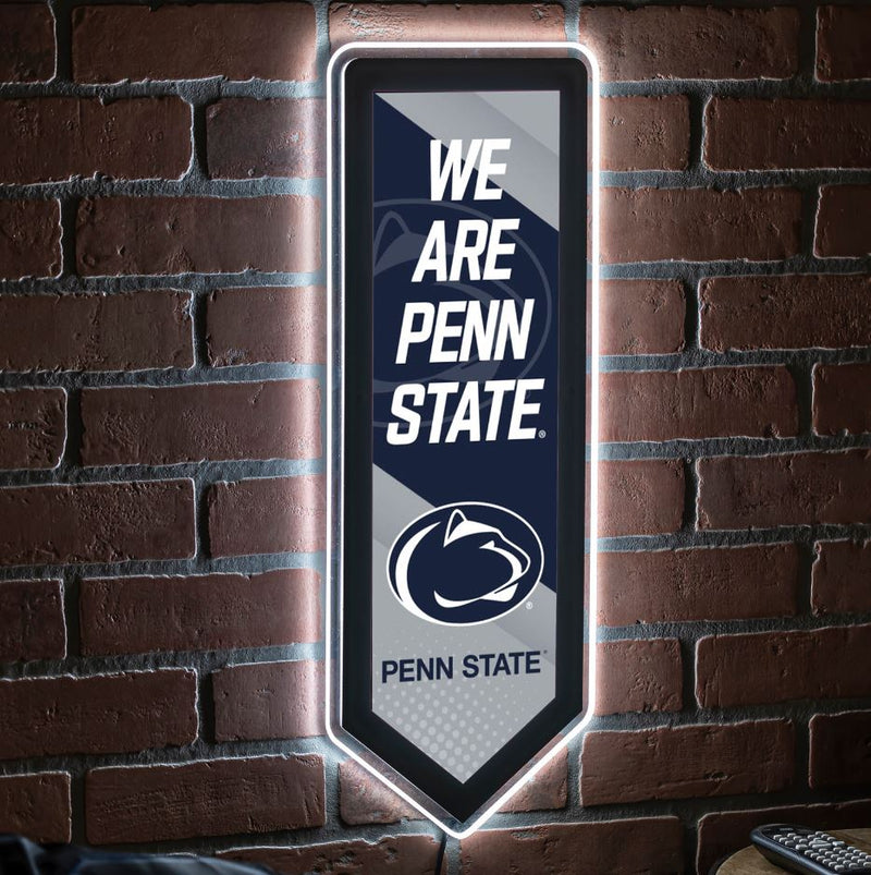 Evergreen Penn State University Pennant 9" x 23" LED Lighted Sign
