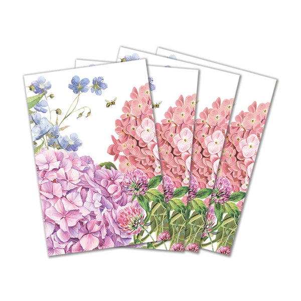 Michel Design Works Wild Hydrangea Cotton Table Napkins - 4