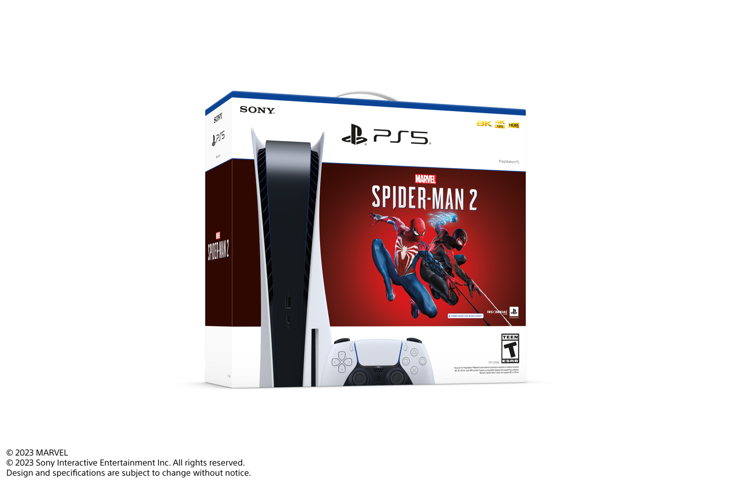Sony PlayStation 5 Console Marvel’s Spider-Man 2 Slim Bundle