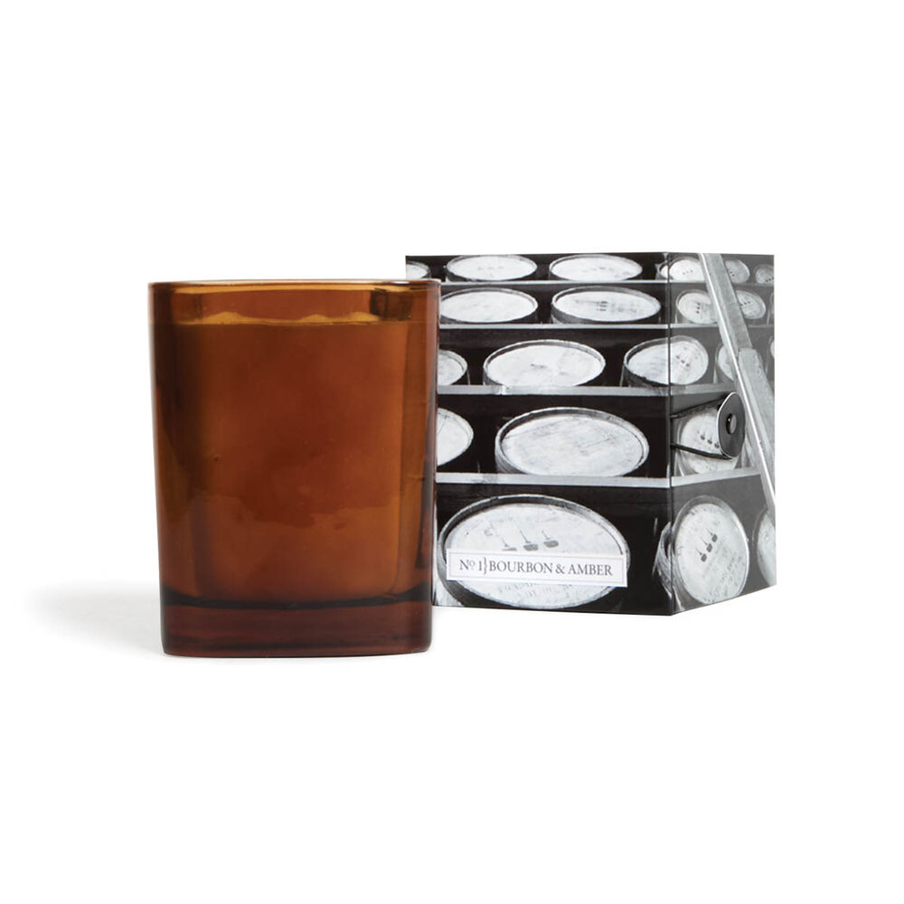 Michel Design Works Bourbon & Amber Square Amber Candle