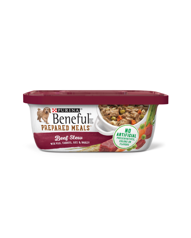 Purina Beneful Prepared Meals Beef Stew Wet Dog Food - 10 oz.