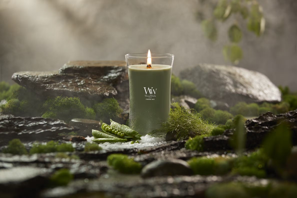 WoodWick Large Hourglass Candle - Ethereal Haze
