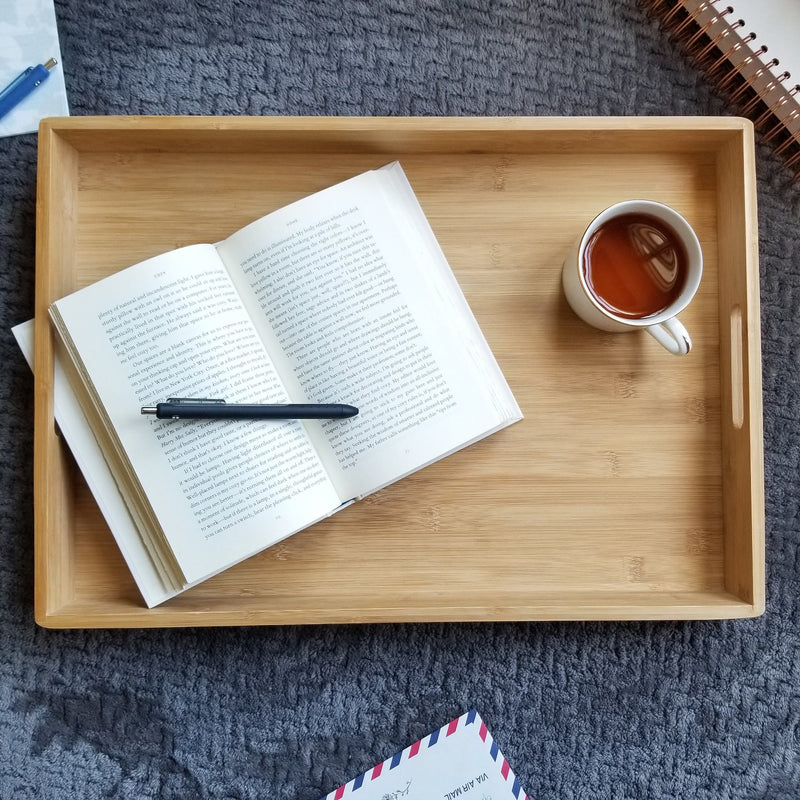 Lipper International Solid Bamboo Tray