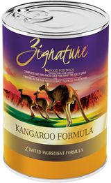 Zignature Kangaroo Formula Wet Dog Food - 13 oz.