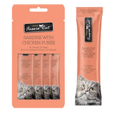 Fussie Cat Sardine with Chicken Purée Cat Treat - 0.5 oz.