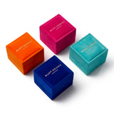 Kurt Geiger Jewel Rainbow Band Ring - Size 7