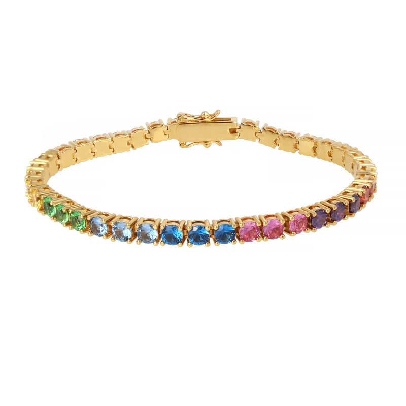 Kurt Geiger Jewel Rainbow Tennis Bracelet