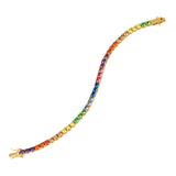 Kurt Geiger Jewel Rainbow Tennis Bracelet