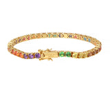 Kurt Geiger Jewel Rainbow Tennis Bracelet