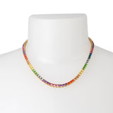 Kurt Geiger Jewel Rainbow Tennis Necklace