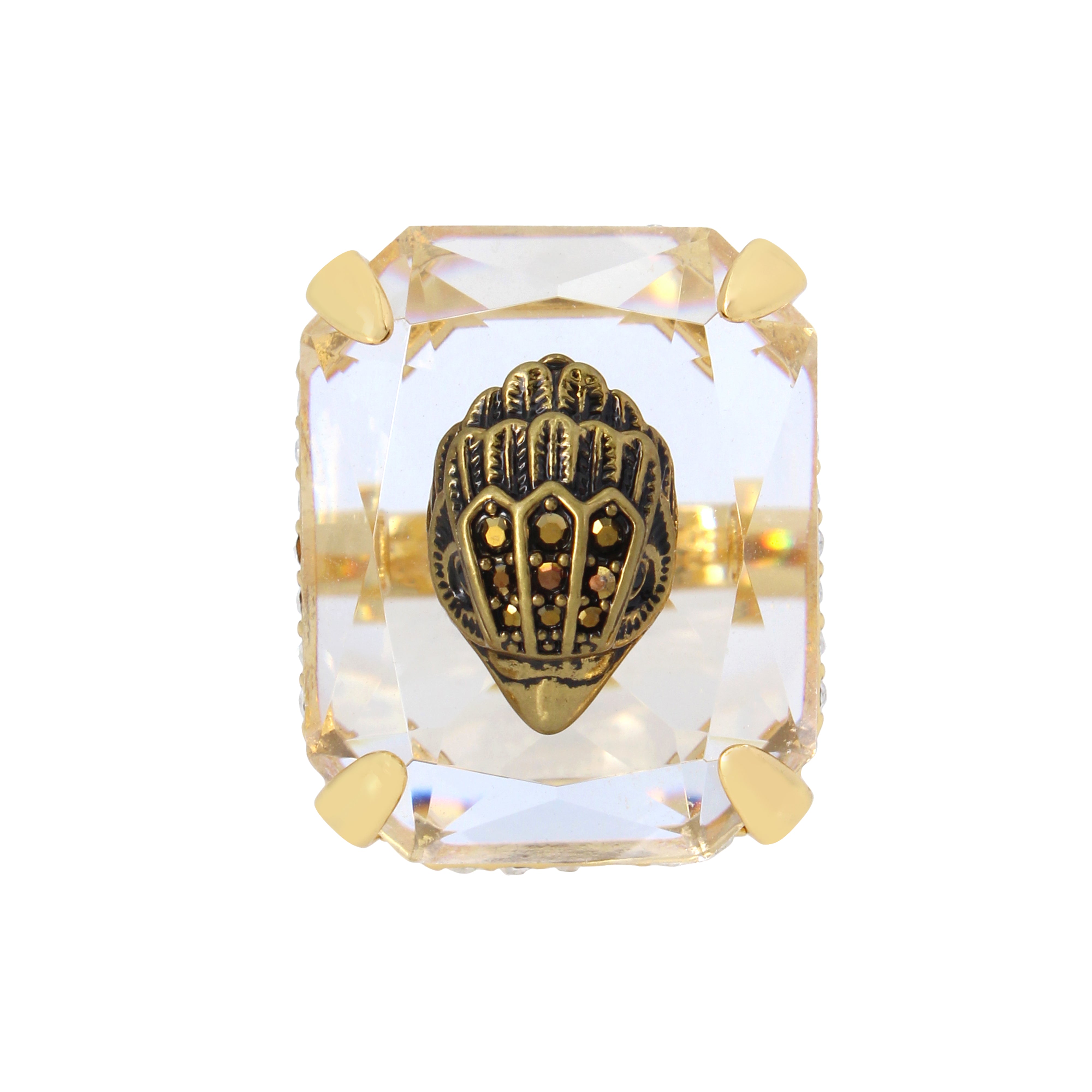 Kurt Geiger Signature Eagle Cocktail Ring - Size 7