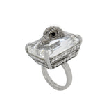 Kurt Geiger Signature Eagle Stone Cocktail Ring - Size 8