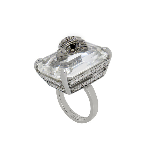 Kurt Geiger Signature Eagle Stone Cocktail Ring - Size 8