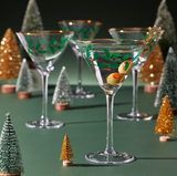 Lenox Holiday 4-Piece Martini Glass Set