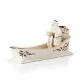 Lenox Holiday Santa's Sleigh Cracker Tray