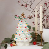 Lenox Treasured Traditions Tree with Flying Santa