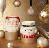 Lenox Santa Figural Votive with Tealight Candle