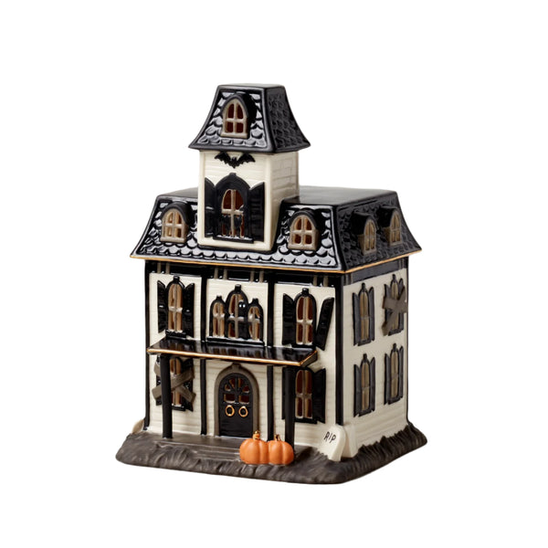 Lenox Vintage Halloween Light-Up House Figurine