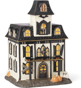 Lenox Vintage Halloween Light-Up House Figurine