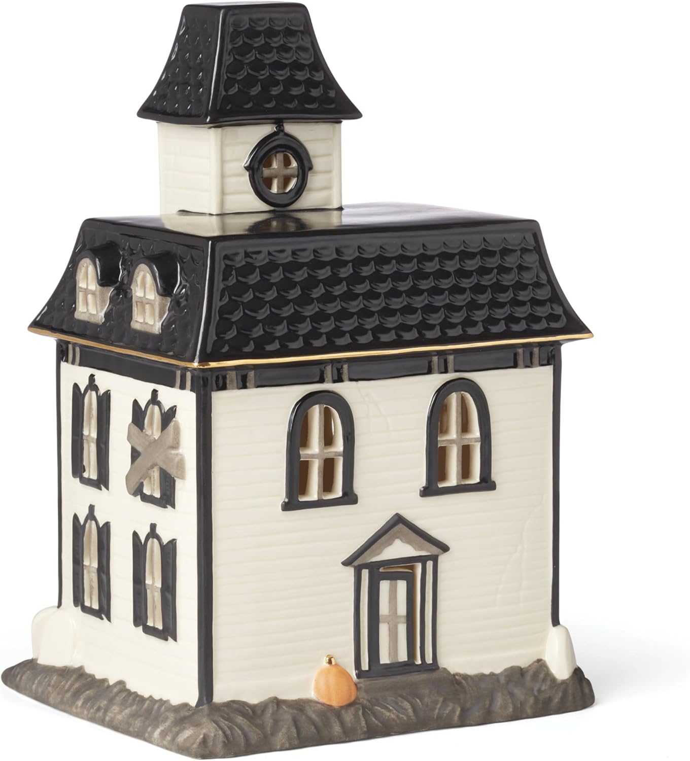 Lenox Vintage Halloween Light-Up House Figurine