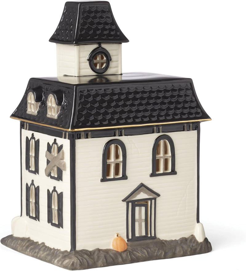 Lenox Vintage Halloween Light-Up House Figurine