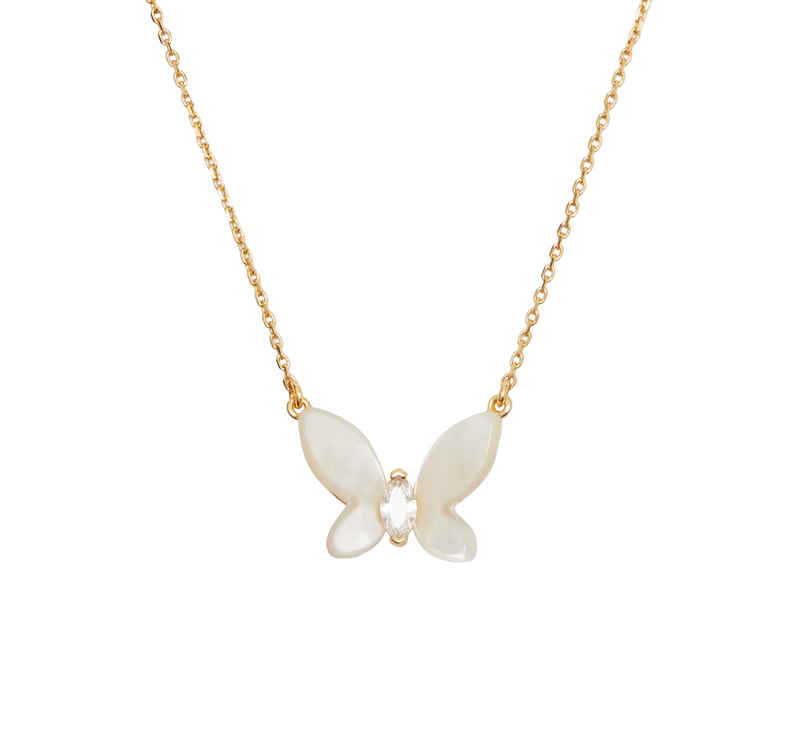 Kate Spade Social Butterfly Statement Pendant Necklace