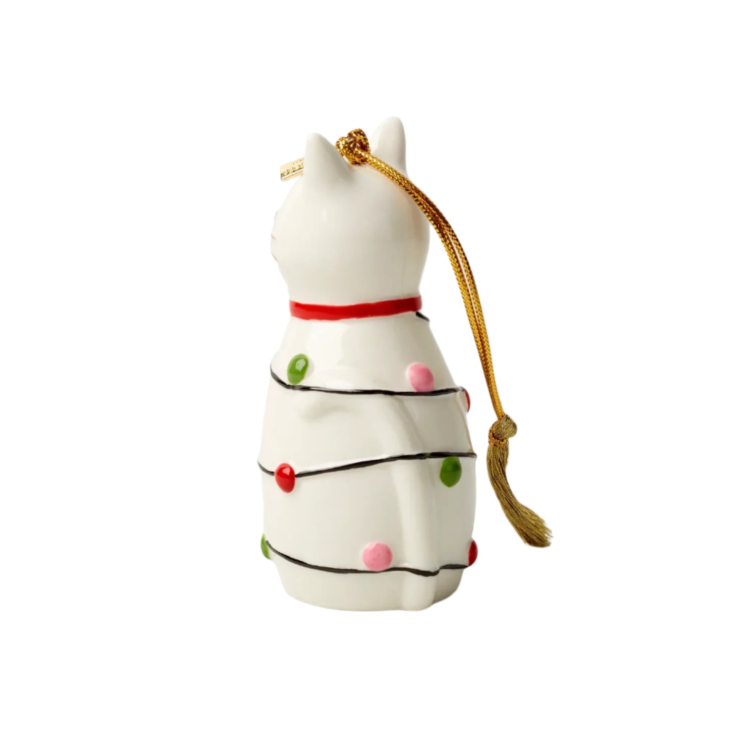 Kate Spade Be Jolly Cat Ornament
