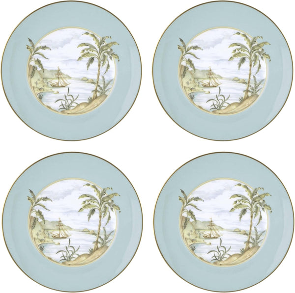 Lenox British Colonial Tradewind Accent Plates - Set of 4
