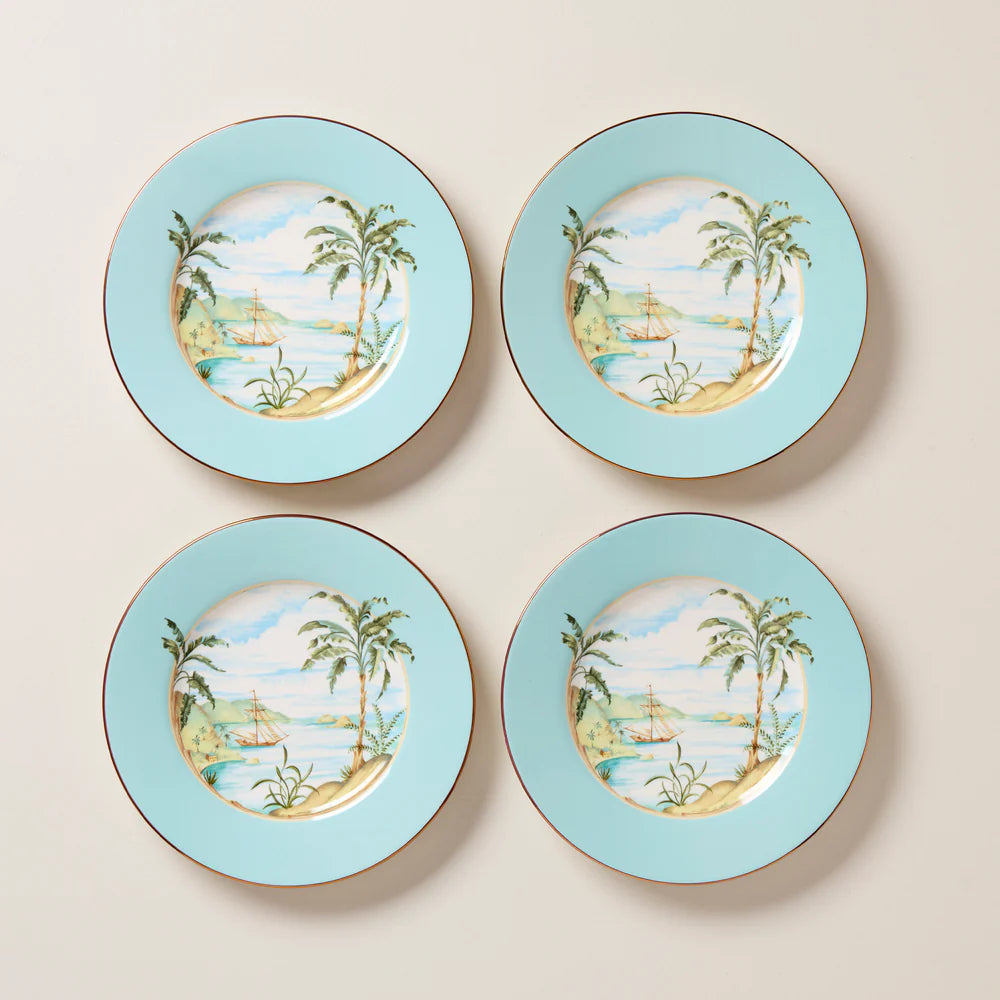 Lenox British Colonial Tradewind Accent Plates - Set of 4