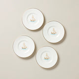 Lenox British Colonial Tradewind Dessert Plates - Set of 4