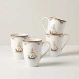 Lenox British Colonial Tradewind Mugs - Set of 4