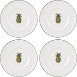 Lenox British Colonial Bamboo Dessert Plates - Set of 4
