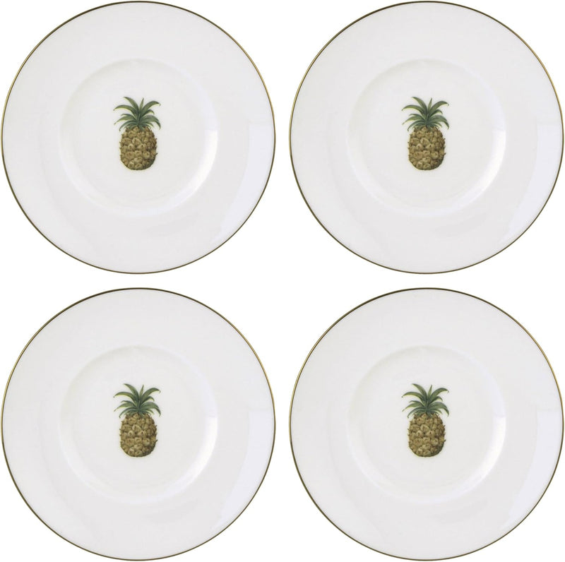 Lenox British Colonial Bamboo Dessert Plates - Set of 4