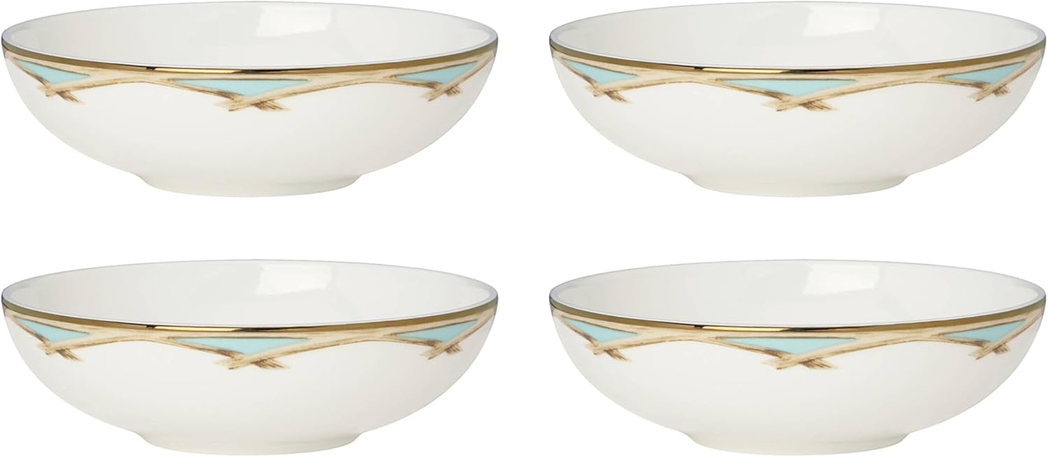 Lenox British Colonial Bamboo Fruit Bowls - Set of 4