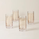 Lenox Tuscany Classics Gold Dust Highball Glasses - Set of 4