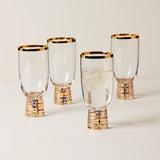 Lenox Tuscany Classics Gold Frost All-Purpose Glasses - Set of 4