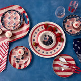 Oneida Vintage Americana Accent Plates - Set of 4