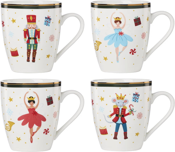 Lenox Nutcracker Ballet Mugs - Set of 4