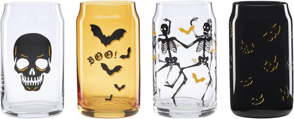 Lenox Oneida Vintro Halloween Can Coolers - Set of 4