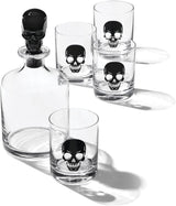 Lenox Oneida Vintro Halloween Skeleton Whiskey Glasses - Set of 5