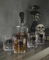 Lenox Oneida Vintro Halloween Skeleton Whiskey Glasses - Set of 5