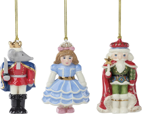 Lenox Nutcracker Ballet Ornaments - Set of 3